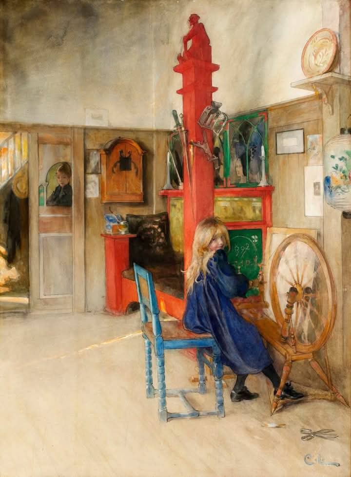 dinamittEros's tweet image. Carl Larsson.