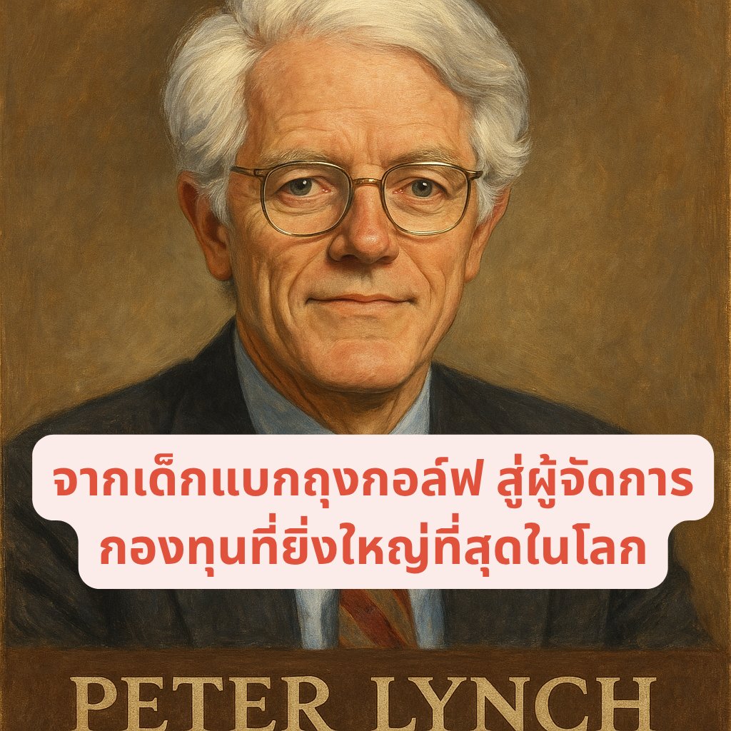 📷 Peter Lynch: จากเด็กแบกถุงกอล์ฟ สู่นักลงทุนระดับตำนาน — “รู้ในสิ่งที่คุณลงทุน”
.
ในโลกการลงทุน มีไม่กี่คนที่ถูกยกให้เป็น “ตำนานตัวจริง”
และหนึ่งในนั้นคือ Peter Lynch — อดีตผู้จัดการกองทุน Magellan ของ Fidelity
.
ผู้สร้างผลตอบแทนเฉลี่ยต่อปี กว่า 29% นานถึง 13 ปีติดต่อกัน