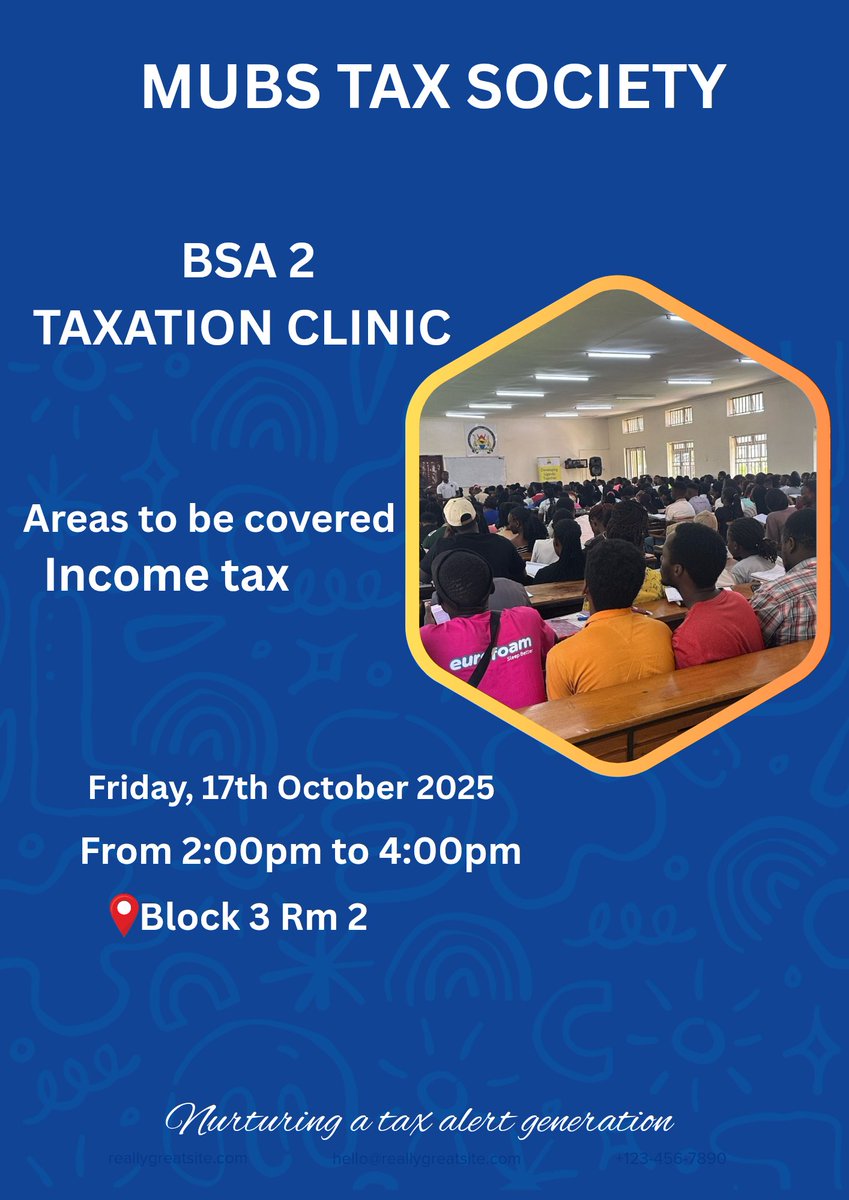 mubs_TaxSociety's tweet photo. Yesterday, we had an engaging income tax clinic for students.
It was a productive session filled with learning, interaction, and practical insights into taxation.
We are proud to keep creating spaces that build confidence and understanding in tax.
#Nurturingataxalertgeneration https://t.co/5CvKXjZVNI