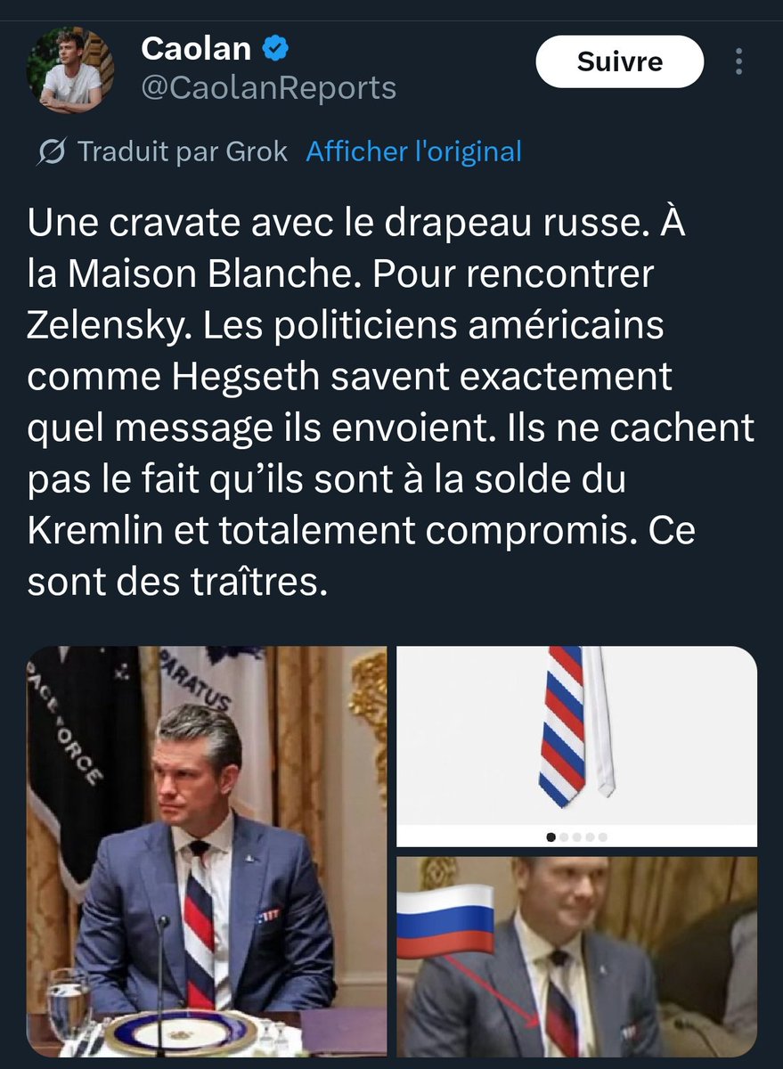 Le Décapsuleur (@lastqman) on Twitter photo Donc les Tomahawks seront fournis à la Russie au final?
Le " PIB du Portugal" a acheté le gouvernement US?
La France est-elle secrètement allié de la Russie, en désordre (Bleu,Blanc, Rouge)?  Hahaha 🤣
Bon, après tout, je pense que administration Trump s'accorde avec celle Donc les Tomahawks seront fournis à la Russie au final?
Le " PIB du Portugal" a acheté le gouvernement US?
La France est-elle secrètement allié de la Russie, en désordre (Bleu,Blanc, Rouge)?  Hahaha 🤣
Bon, après tout, je pense que administration Trump s'accorde avec celle