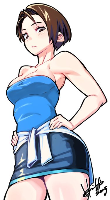 #ミニスカートの日 
バイオ3ジル 