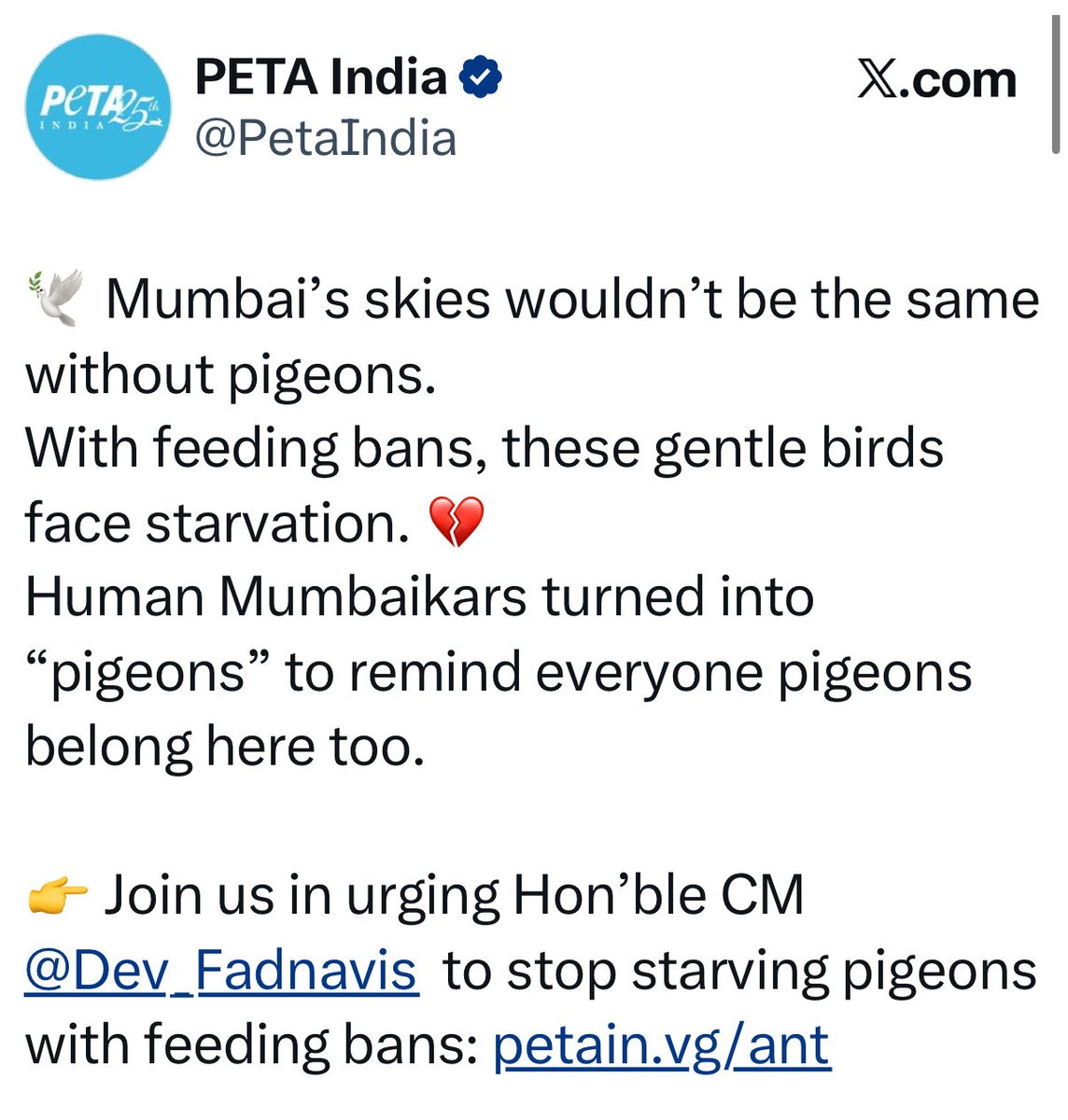 coderzombie's tweet image. PETA is one of the most brain-dead organisations out there.