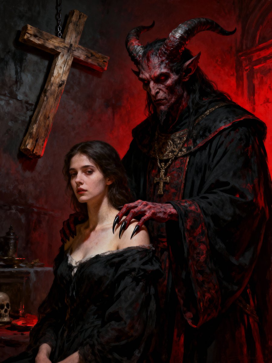 Even the faithful tremble when the darkness knows their true name.