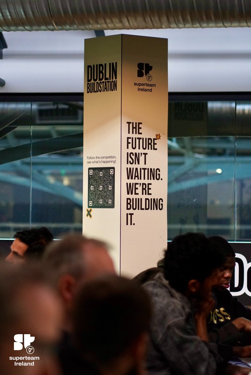 BuildStation Dublin Day 2 ✅

Teams hit their stride, shaping their bold ideas into tangible builds!

A special thank you to <a href="/CodigoPlatform/">Codigo</a> for the demonstration of their AI powered Solana-native coding platform 🧬

And of course, a warm welcome to the legend <a href="/Kougamet/">Kouga</a> ☘️