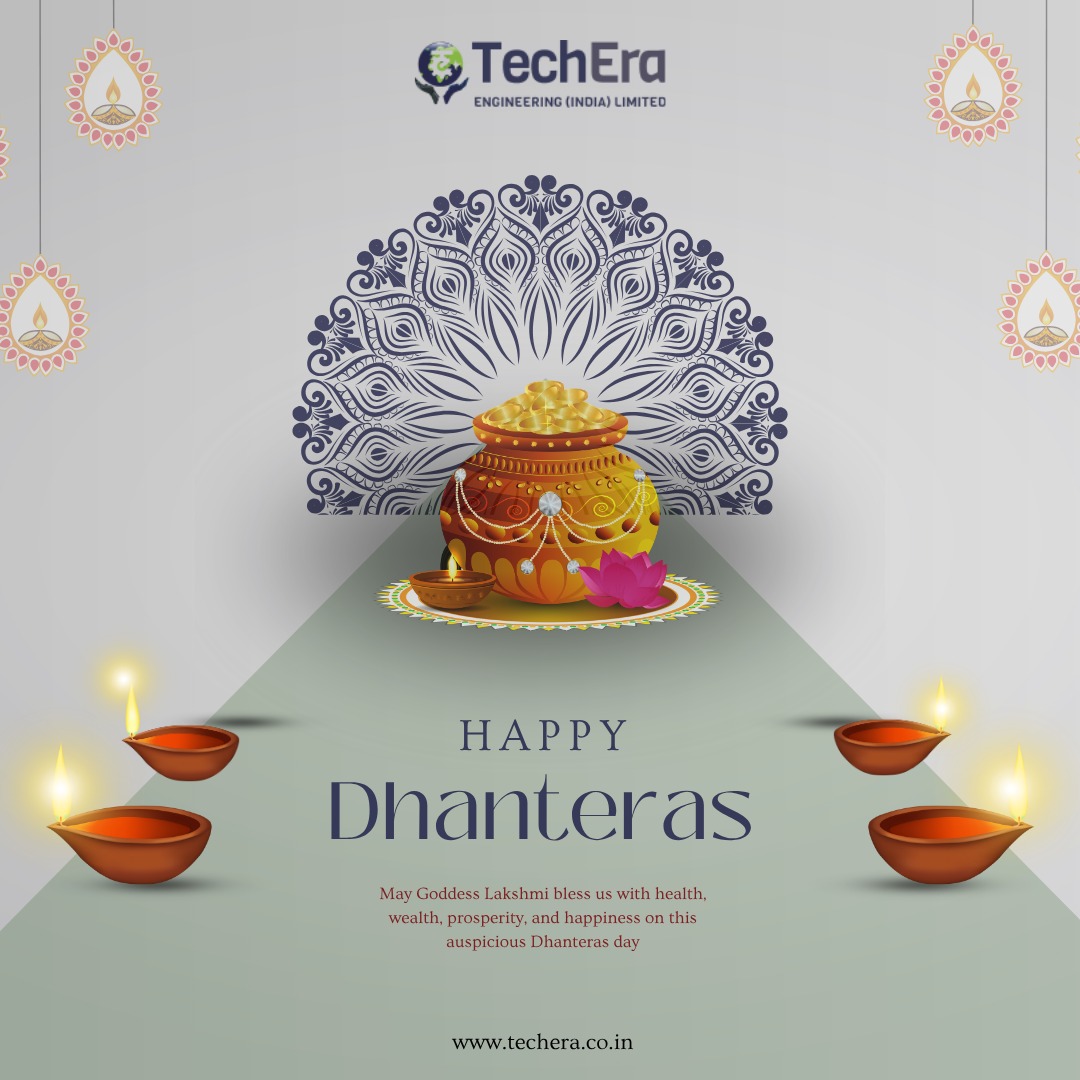 TecheraEngg's tweet photo. Happy Dhanteras ✨🪔☺️

🚀✨ This Dhanteras, Techera Engineering celebrates the spirit of innovation, prosperity, and precision!

May this festival bring you success that soars and opportunities that take flight. 💫

https://t.co/UvYYy89psH https://t.co/2763rEY4QH
