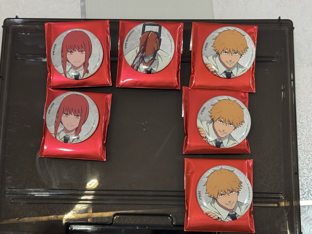 xinfinity_1407x's tweet photo. 【交換】チェンソーマン　ベースヤードトーキョー　PLAZA　大交流展

譲：画像のもの

求：同種 レゼ

本日都内手渡し可能です！
比率違いでも大丈夫です！

検索からでもお気軽にお声かけください！
よろしくお願いします！！ https://t.co/yJ1YI5F25F