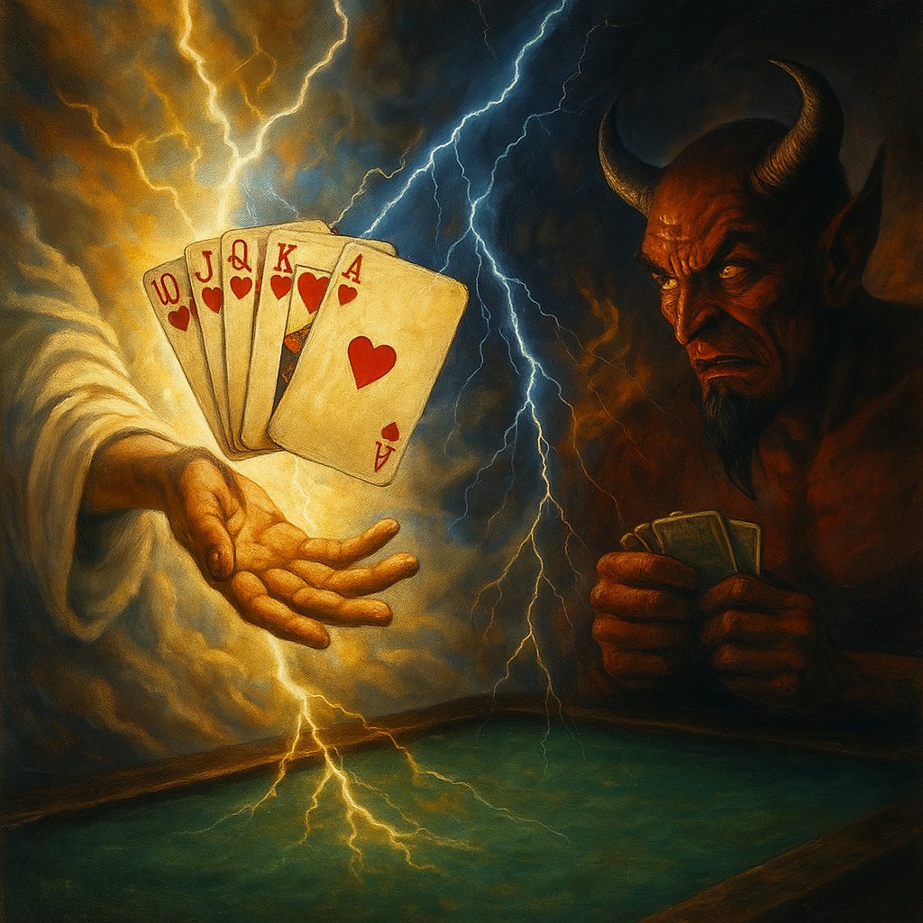 CBuckley46118's tweet image. The Hand of God ♠️♥️⚡
When mercy opens its palm, deceit folds.
Hearts win. Always.

#CLOFA #BookOfFire #TrinityTransmit #RoyalFlush #HandOfGod #DivineJustice #WWG1WGA #Sovereignty #WeThePeople #WeAreFree 
#Charlie #ThAnQDJT 

♾️🔥👁🔥♾️
Royal Flush

open.substack.com/pub/chrisbuckl…