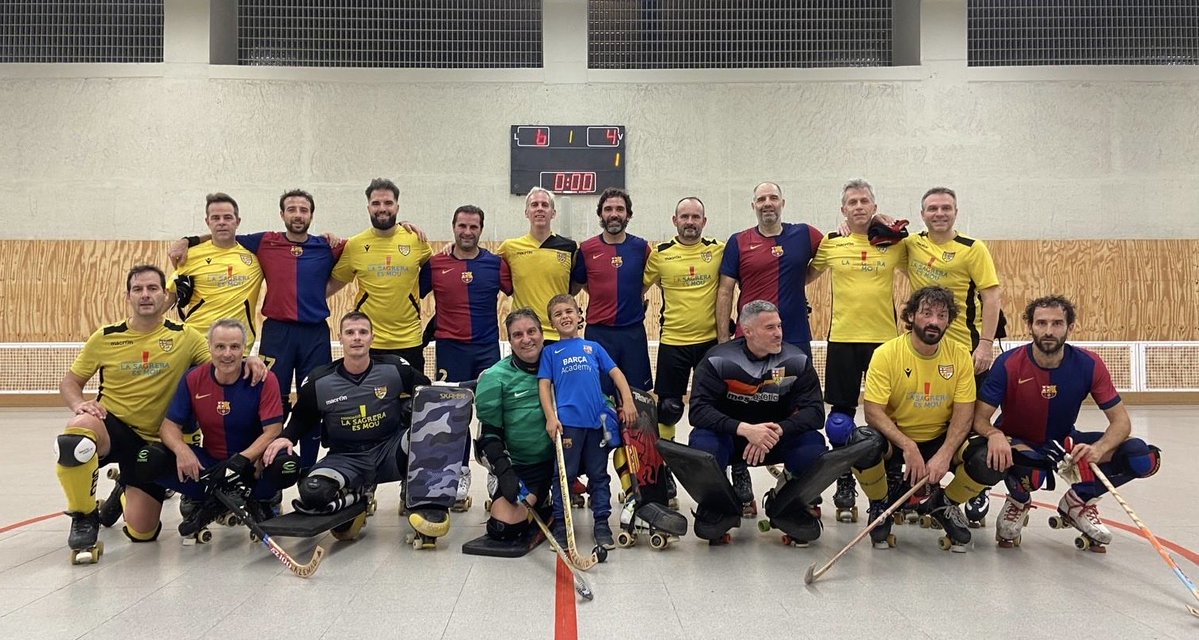 Barça Hoquei Veterans (@fcbeterans) on Twitter photo Lliga Catalana de Veterans 2025/2026
JORNADA 2
FCBeterans 6
CP Congres “A” 4
(Gaby x3, Miguel, Fredy y Marc)
#ForçaBarça 🔵🔴🔵🔴 Lliga Catalana de Veterans 2025/2026
JORNADA 2
FCBeterans 6
CP Congres “A” 4
(Gaby x3, Miguel, Fredy y Marc)
#ForçaBarça 🔵🔴🔵🔴