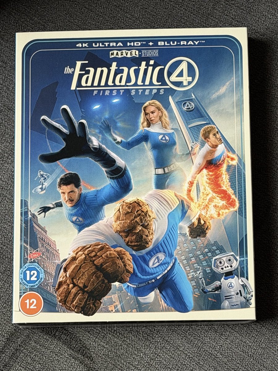 Another new 4k delivered this morning from the awesome hmv 👌👍 <a href="/FantasticFour/">Fantastic Four</a> <a href="/MarvelStudios/">Marvel Studios</a> <a href="/hmvtweets/">hmv</a> #4KUltraHD #PhysicalMedia