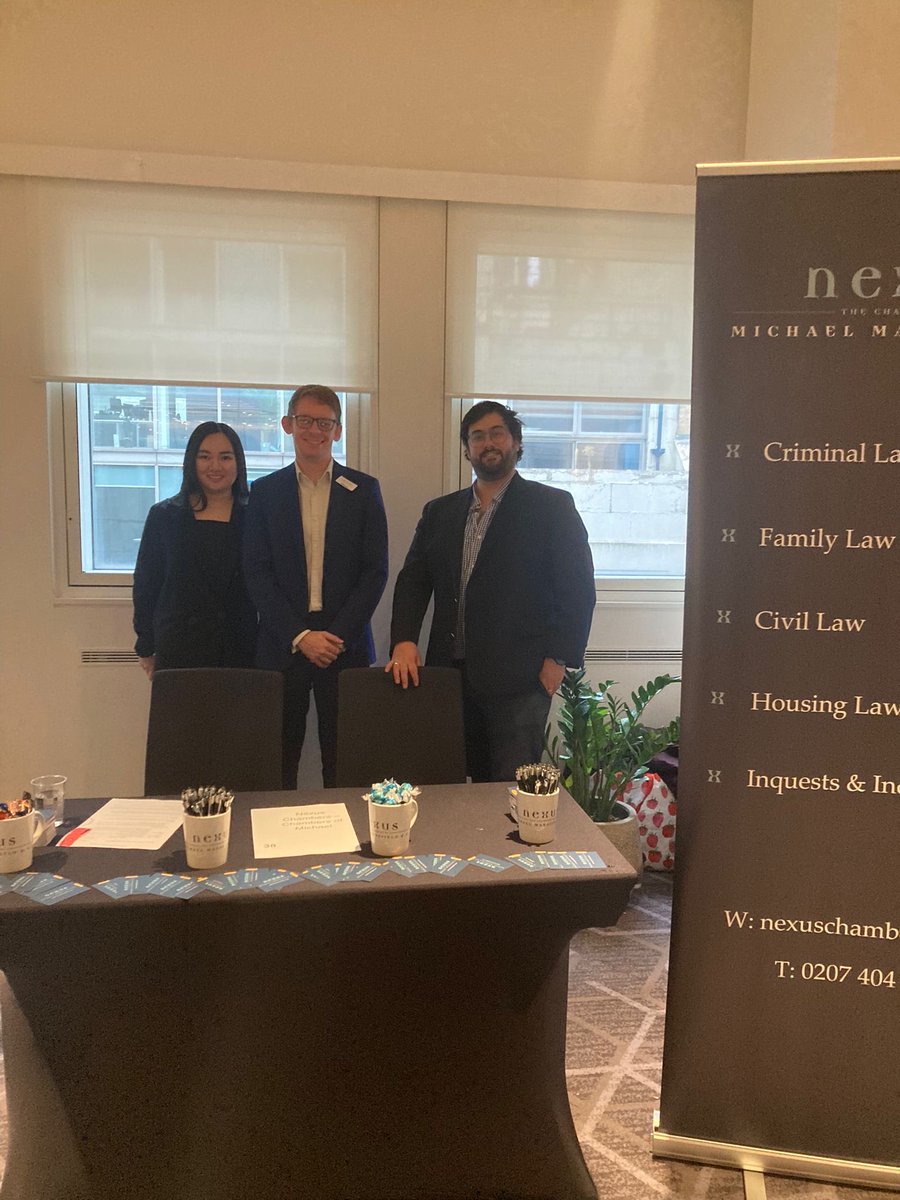 Come see us at the Bar Council’s Pupillage fair today 10-3! 133 Houndsditch, London EC3A 7DB