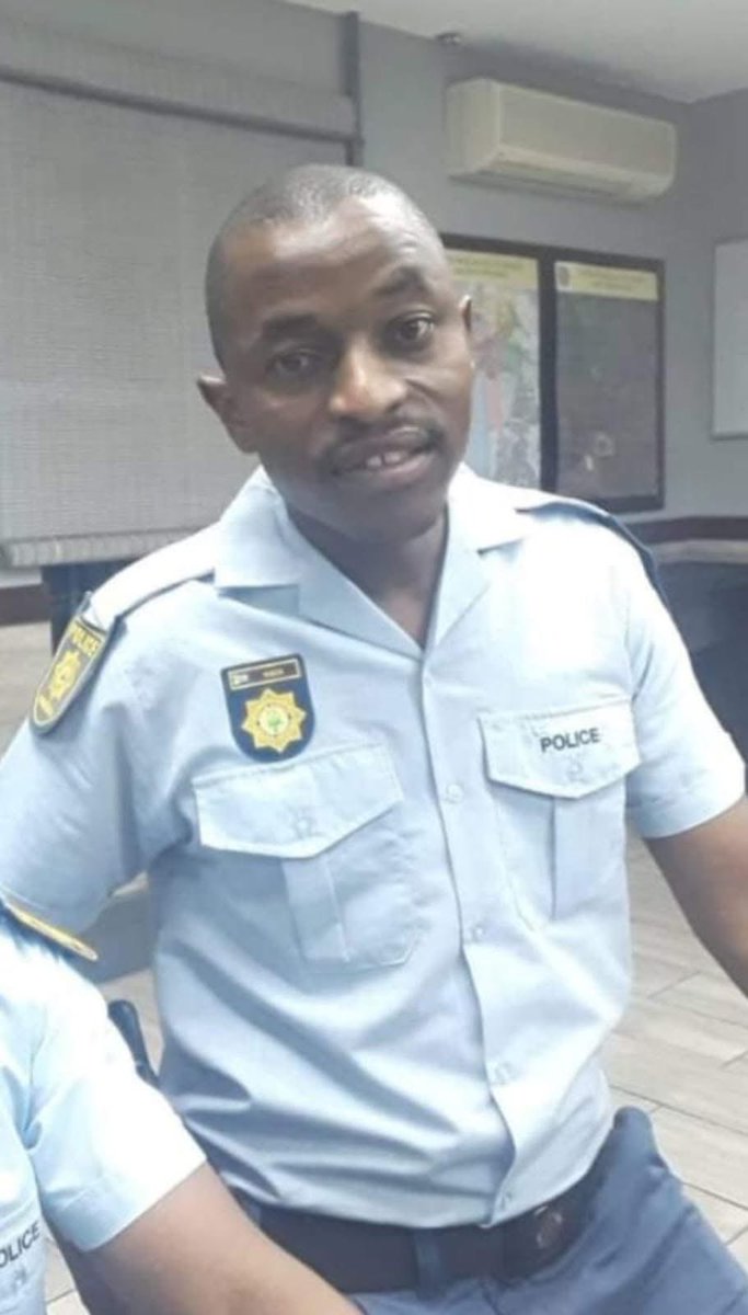Brave police officer Raymond Khoza was gunned down at his Tsakane home by hitmen allegedly hired by a drug dealer he had warned about selling drugs ekasi.

Our hearts go out to his family and colleagues. Justice must be served.