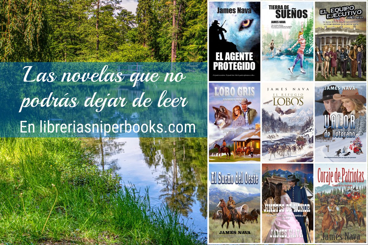 Lee novelas con valores, entretenidas y con historias inolvidables: libreriasniperbooks.com
También las puedes encargar en librerías o a la distribuidora en su correo: pedidos@sniperbooks.us
#Novelahistórica #Western
#Historia #Western #Novelas #DiadelLibro
