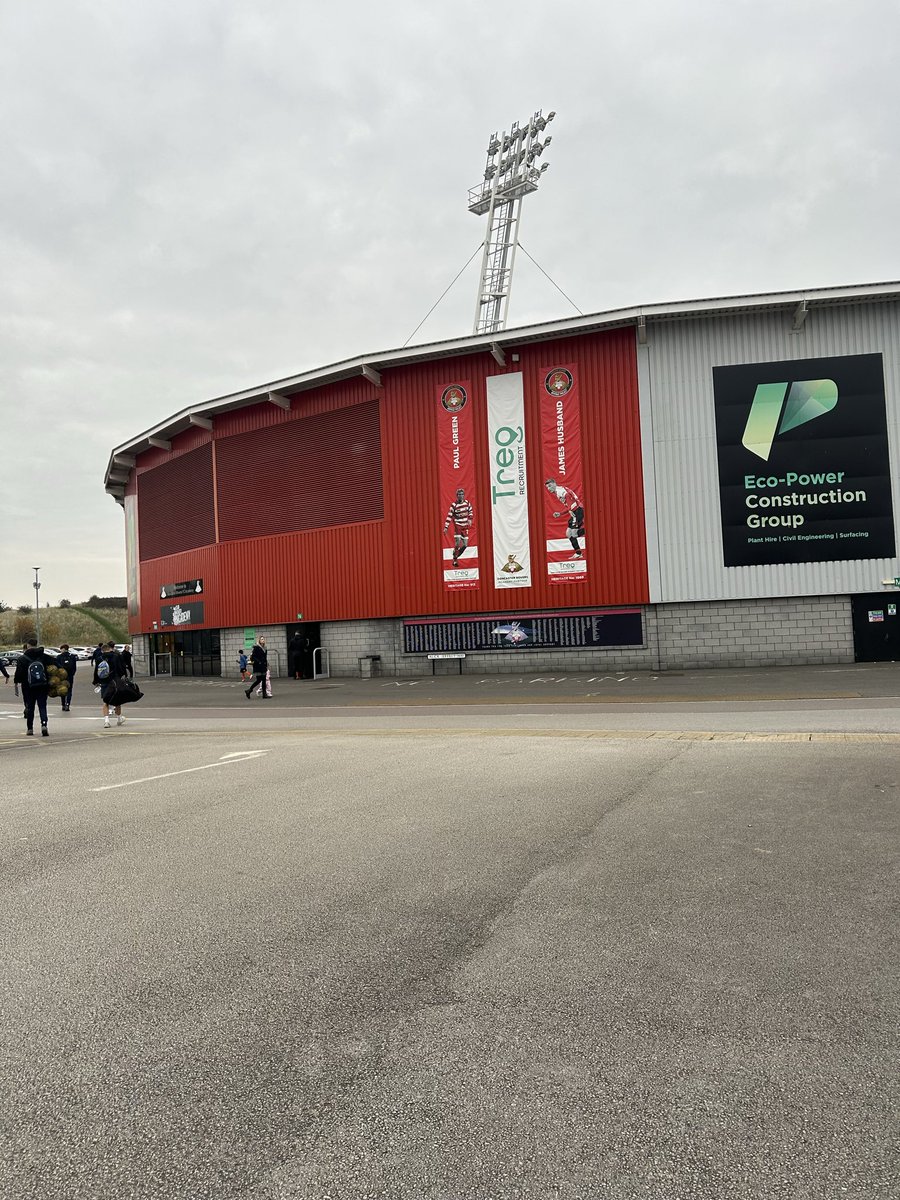 We are here … the u18s play Doncaster Rovers u17 this morning ko 11am 

Team news to follow