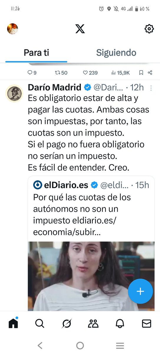 126000 seguidores para leer gilipolleces de este estilo.
Según Darío Madrid, la filarmónica es una fila de armónicas