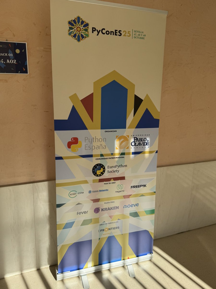 Carlosevi94's tweet photo. #PyConES2025 https://t.co/3vaMcija6q
