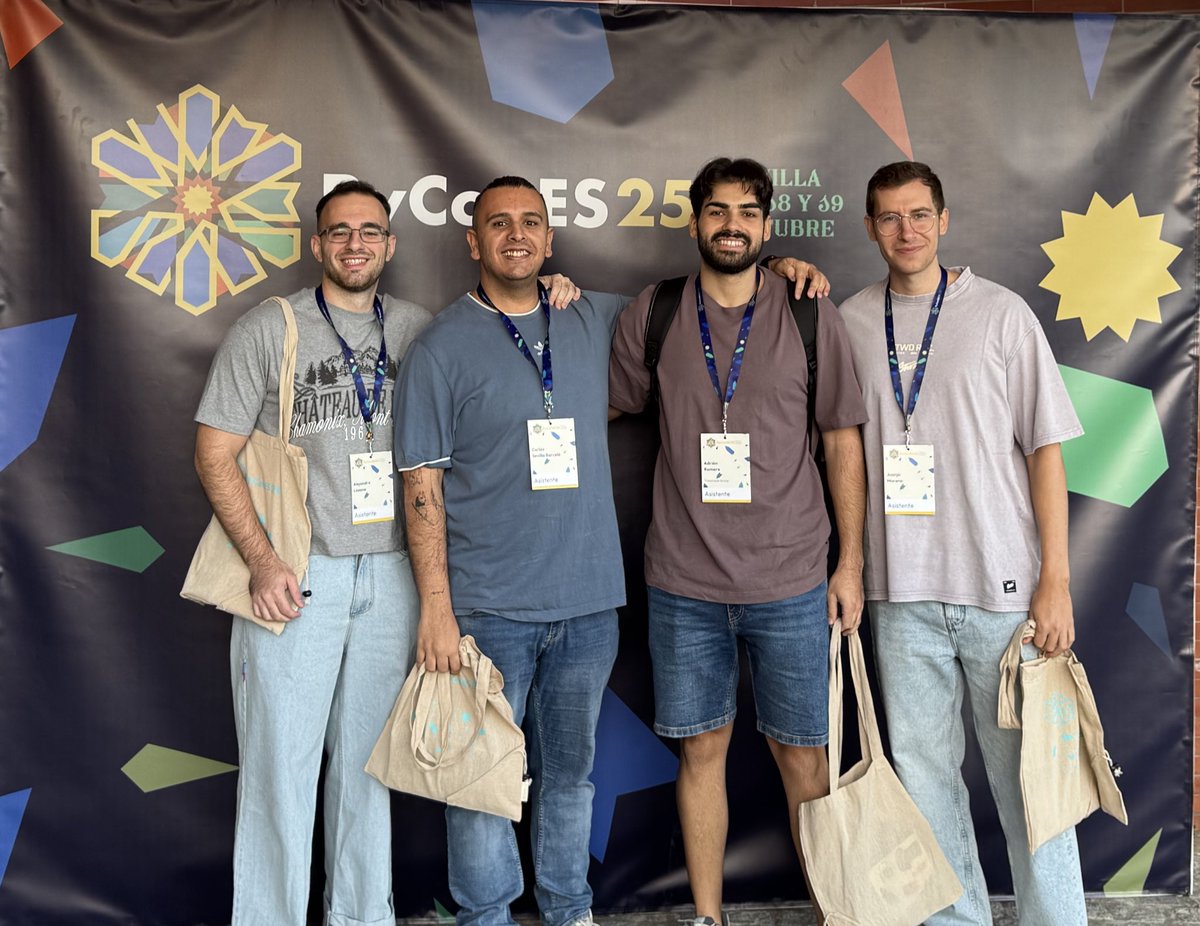 Carlosevi94's tweet photo. #PyConES2025 https://t.co/3vaMcija6q