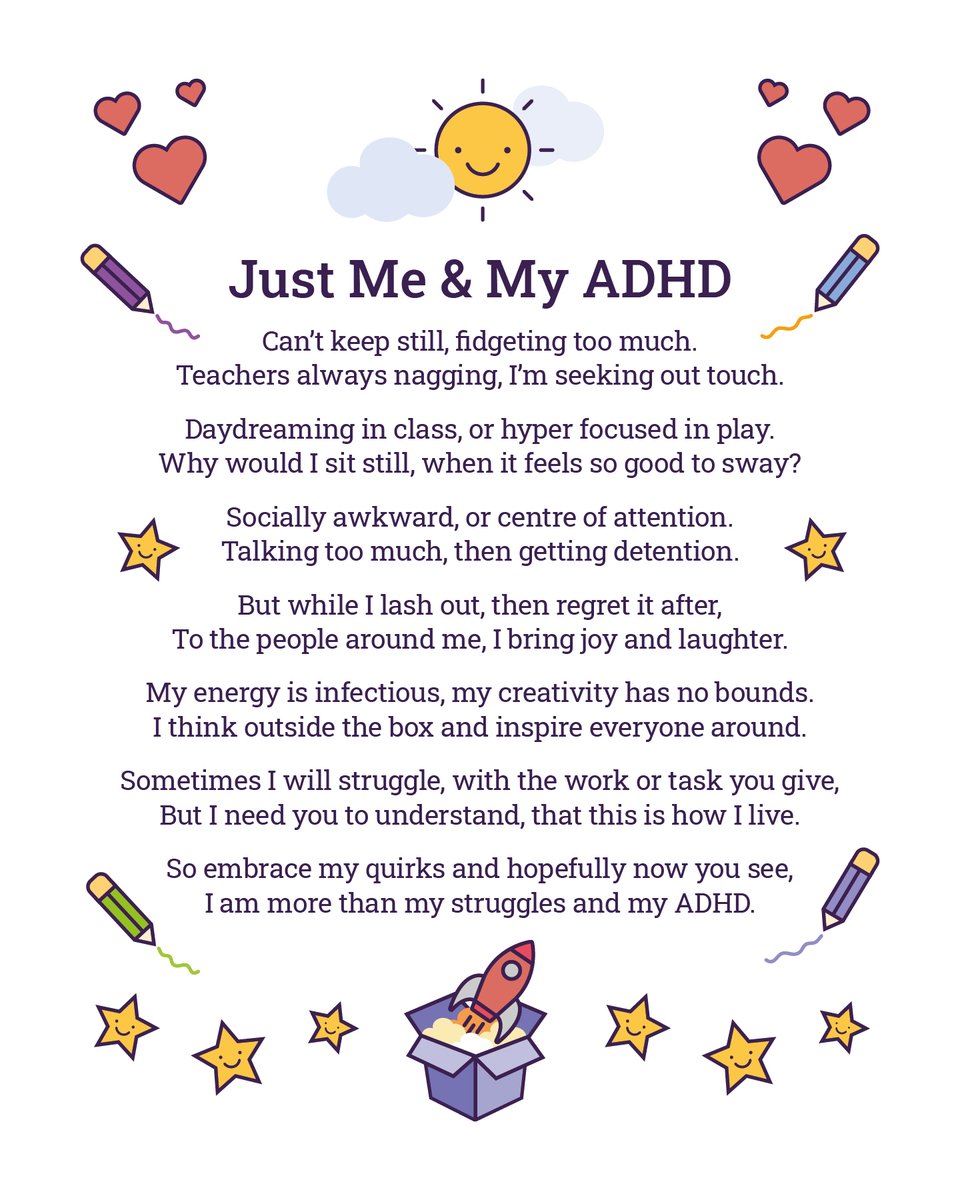 🌟 Just me and my ADHD 🌟

#WitherslackGroup #ADHD #ADHDAwarenessMonth #SEN #Neurodiversity