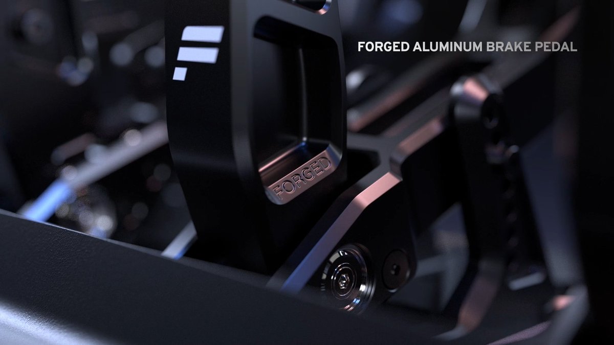 fanatec's tweet image. Podium Pedals highlights:

📏 Patented clutch bite point slider to adjust position of resistance peak
⚙️ Patented elastomer compression control system
💪 Forged aluminum brake pedal arm and mid arm
🧪 Playable at our SimRacing Expo booth!

Check them out: fntc.io/Podium-Series-…