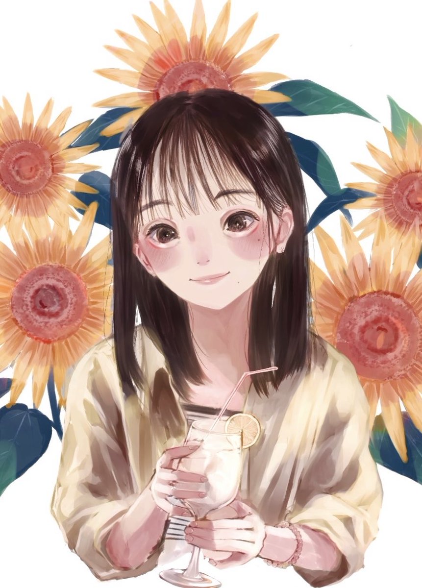 konishitama's tweet photo. 向日葵 https://t.co/QZ8YfgEWay