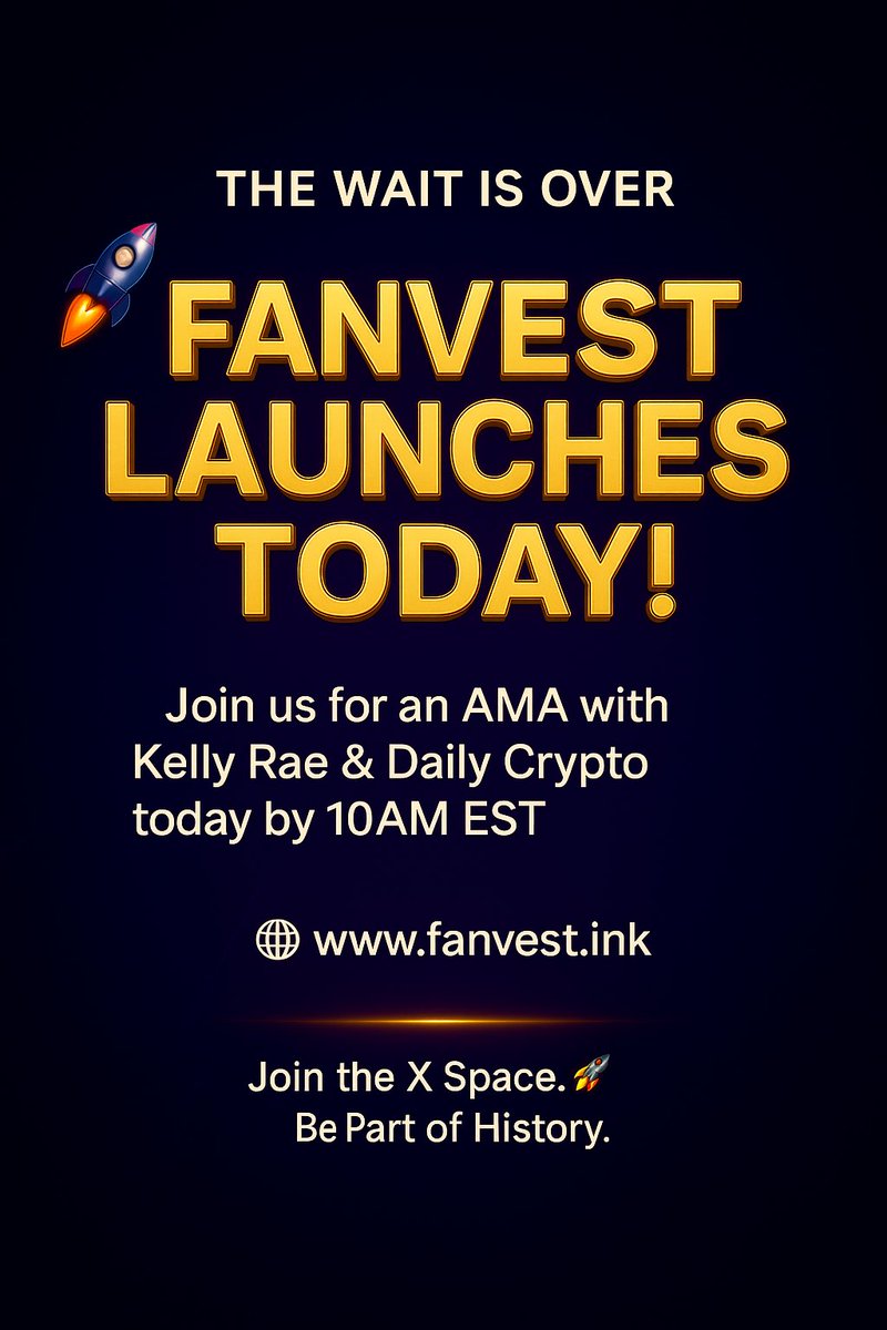 The wait is finally over.
What started as an idea has become something real — something built to change how fans and creators connect forever.

Today, FanVest launches on <a href="/four_meme_/">Four.Meme</a> 
We didn’t build this for a few people at the top. We built it so everyone could have a fair