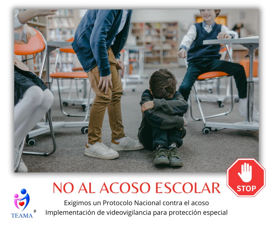 🚫 #NoAlAcosoEscolar
Los alumnos con necesidades especiales son los más vulnerables.
📢 Urge un Protocolo Nacional contra el Acoso y la videovigilancia en colegios para su protección.
💙 La inclusión real empieza por la seguridad.
#StopBullying #Inclusión #discapacidad