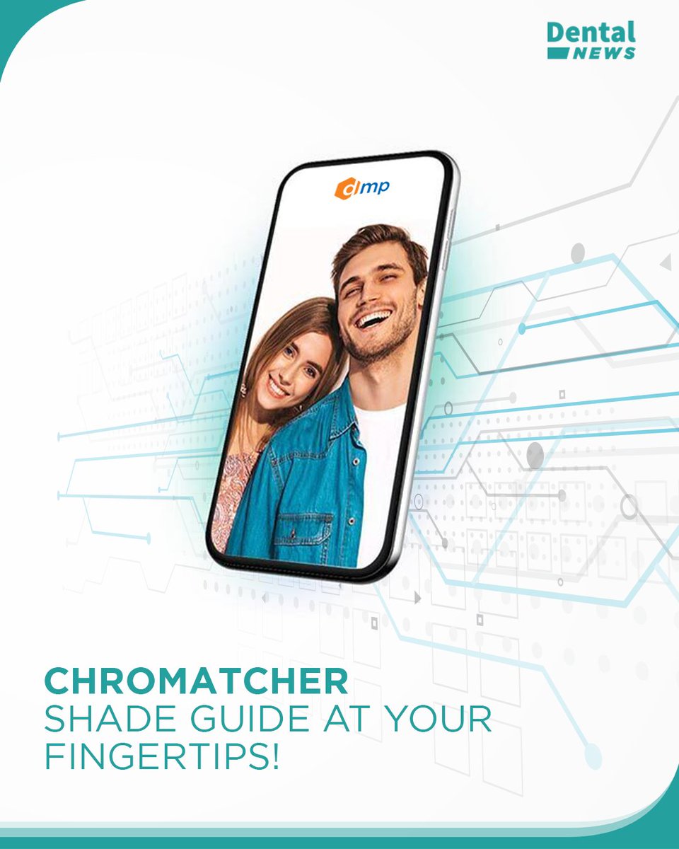 dentalnews's tweet image. Shade matching just went digital!

Discover CHROMATCHER, the first-ever mobile shade guide app by DMP, bringing precision and convenience right to your fingertips. 📱✨

Read more on Dental News – shorturl.at/Tz8W8

#dentalnews #dentaltechnology #restorativedentistry