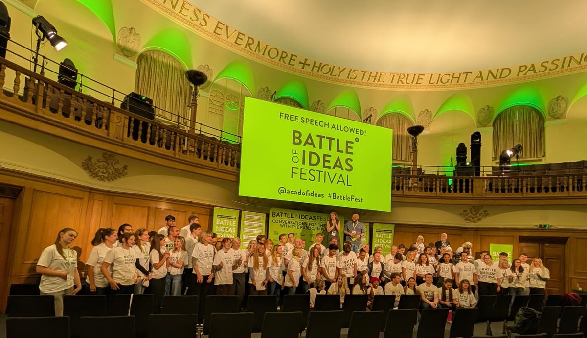 LET BATTLE COMMENCE!

Every year our army of volunteers grows - a brilliant bunch ready to help make #BattleFest run smooth.

Now for the biggest free speech weekend of the year...!