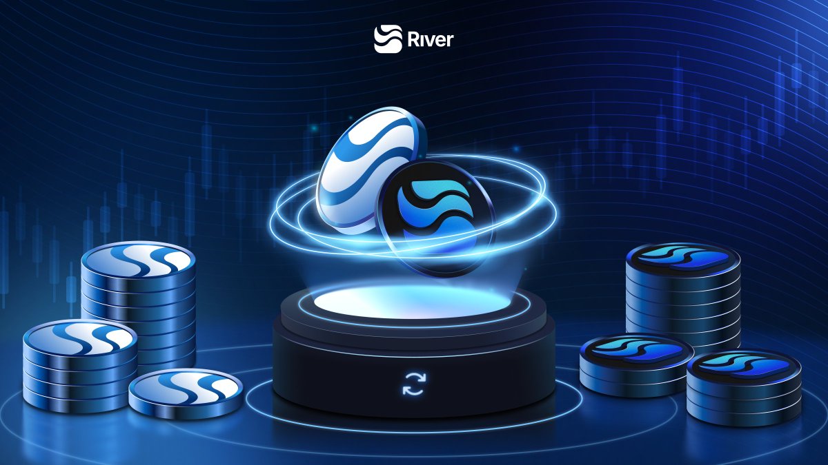 Dynamic Airdrop Conversion = time-encoded tokenomics

Airdrops used to end when you claimed
Ours just began

Convert River Pts to $RIVER anytime
No deadlines. No fixed unlocks

Every choice shapes how value flows