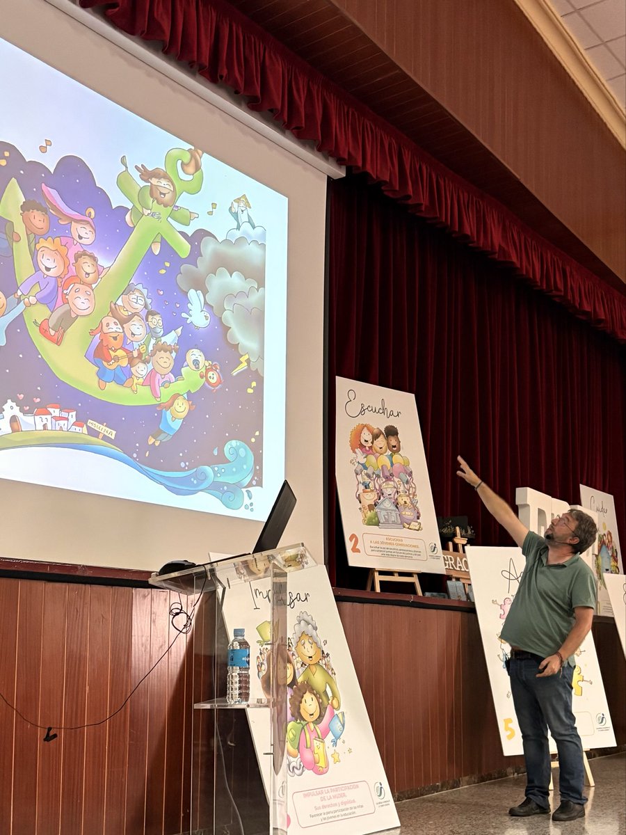 jebeloal's tweet image. Ahora @FanoPatxi en las jornadas  de #religion en la diócesis #nivariense #reliesmás