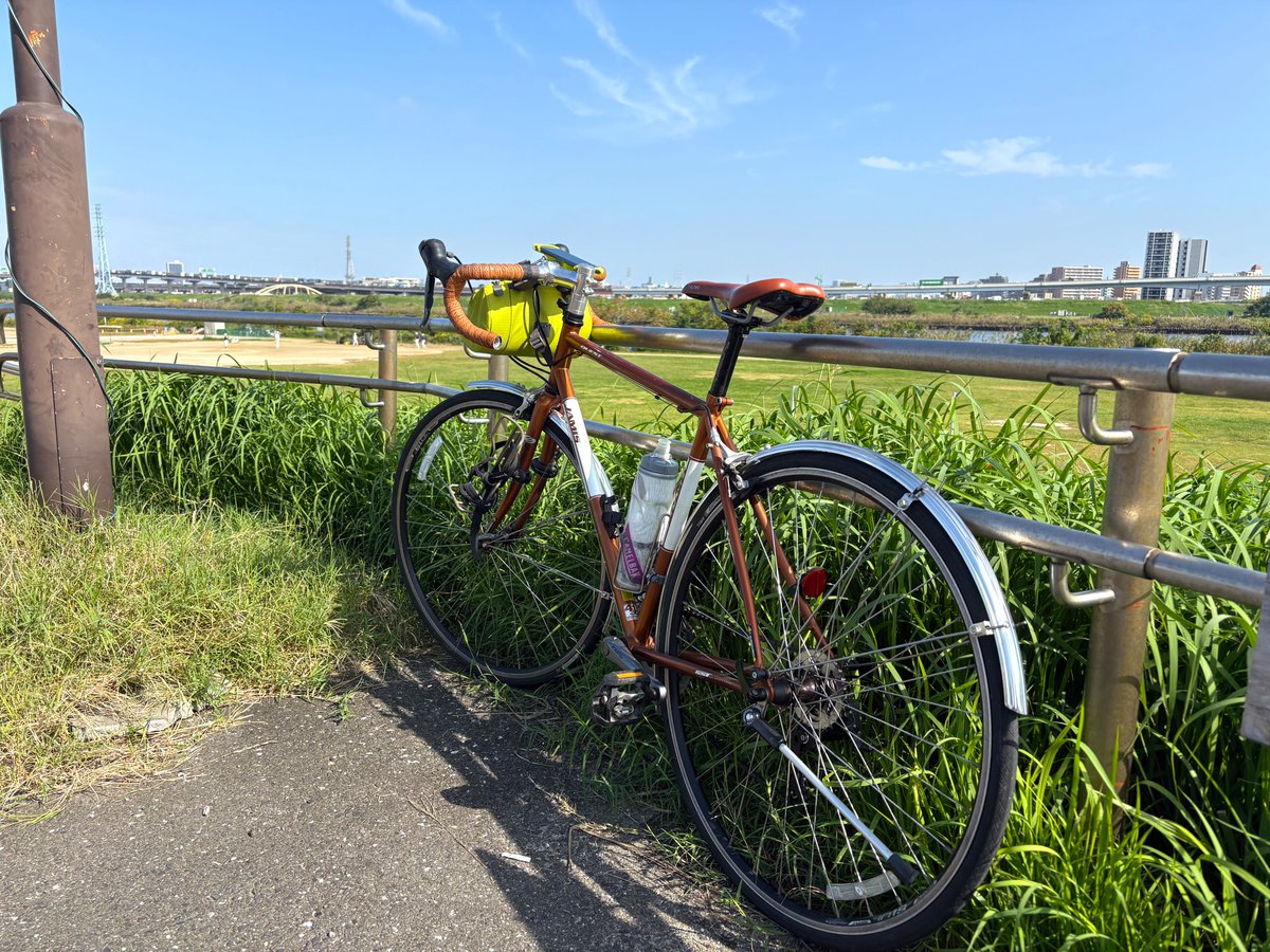 noiketrek's tweet photo. Jamisのクロモリロードで荒サイを走ってきました。気温もちょうど良く無風で気持ちよくライドできました。

#ロードバイク https://t.co/JZ6oX3VLkT