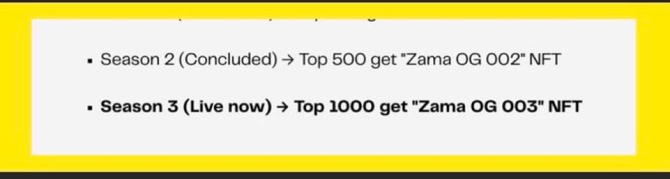 0xlota's tweet image. Want the Zama OG NFT ?
here’s how to stack points the smart way.
quick context - zama raised $130m, so this is one of those programs worth putting energy into.
the rules look complicated at first glance, but here’s how it really breaks down if you want to optimize your score:…
