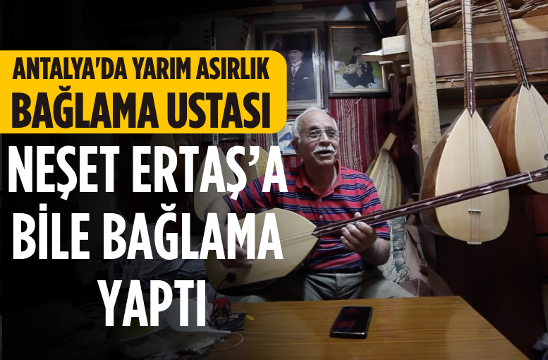 Antalya'da yarım asırlık bağlama ustası. Neşet Ertaş'a bile bağlama yaptı
Detaylar lidergazete.com/antalya-gunlug…