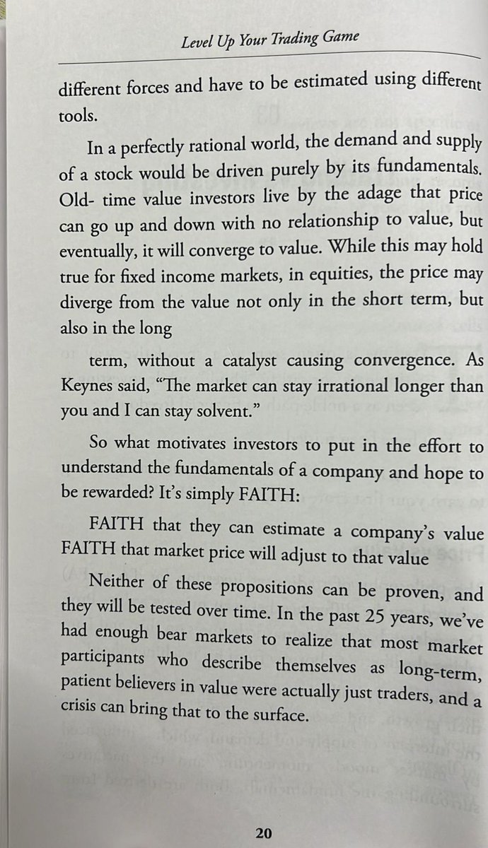 Buying when price &lt;&lt;&lt; value and a catalyst is causing convergence

As markets can remain irrational longer than you and I can remain solvent 😂

#goodreads