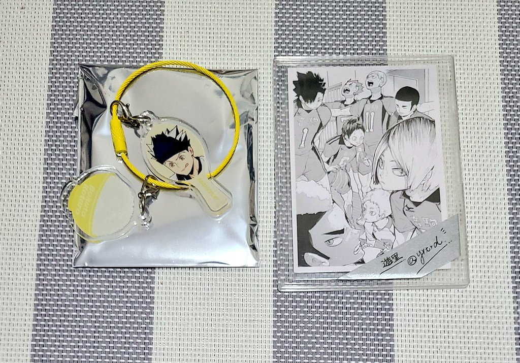 【交換】ハイキュー 大戸屋 しゃもじ ごはん 2連 アクリルチャーム

譲：木兎

求：澤村(友人分)

郵送または時間帯により10/25(土)池袋手渡し可能。検索からでもお気軽にお声かけ下さい。