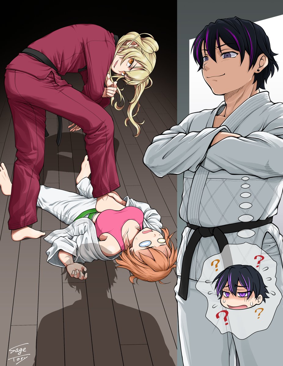 Yoshiroさん（ <a href="/YoshiroJudo/">Yoshiro</a> ）からのご依頼で描かせてもらったイラスト。
リクエストありがとうございました！