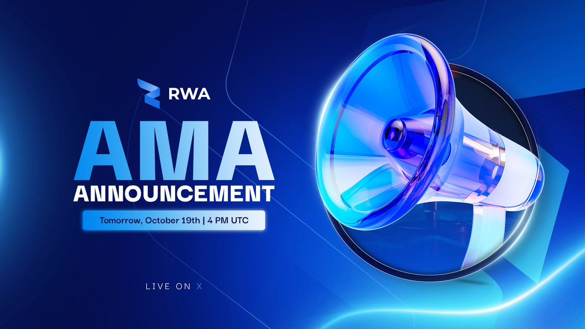 RWA_Inc_'s tweet image. Something new is coming to @RWA_Inc_
And we’re going live to talk about it!
Join us for an exclusive AMA with the team behind the upcoming listing.
We’ll discuss:
🔹 Why payments need simplicity
🔹 The story behind 300,000+ users
🔹 What makes $HANDL different
Have a…