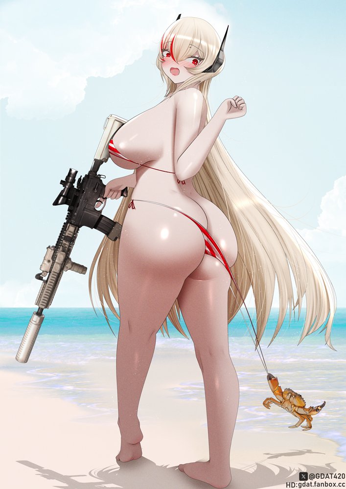 M4 sopmod II Beach
#GirlsFrontline #illustration #drawing #fanart