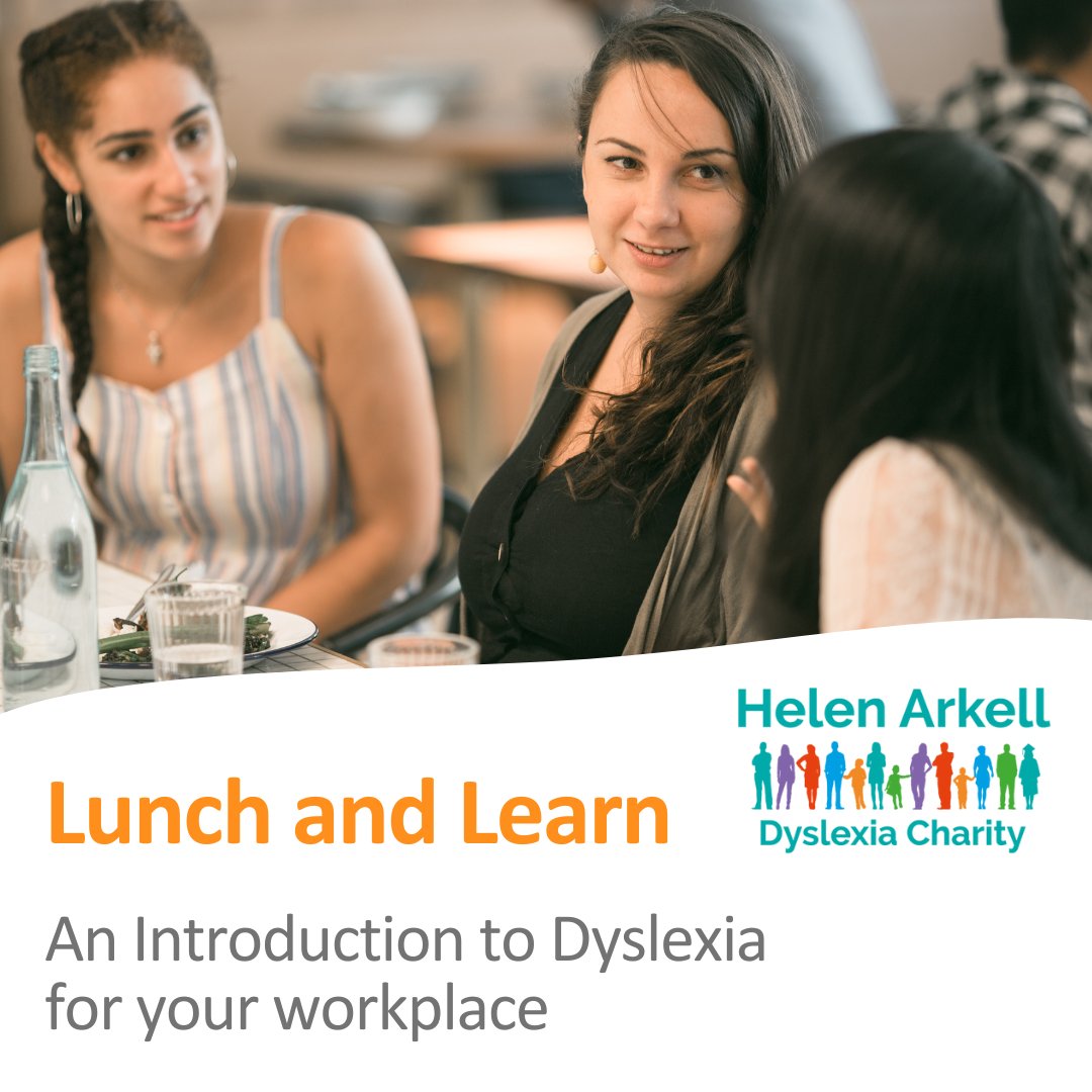 📢 Join a Lunch &amp; Learn on dyslexia with @HelenArkell. Build awareness in just one hour! helenarkell.org.uk/what-we-do/wor… #DyslexiaAwareness #InclusiveWorkplace #LunchAndLearn #HelenArkell #NeurodiversityAtWork #DyslexiaAwarenessWeek #DAW25