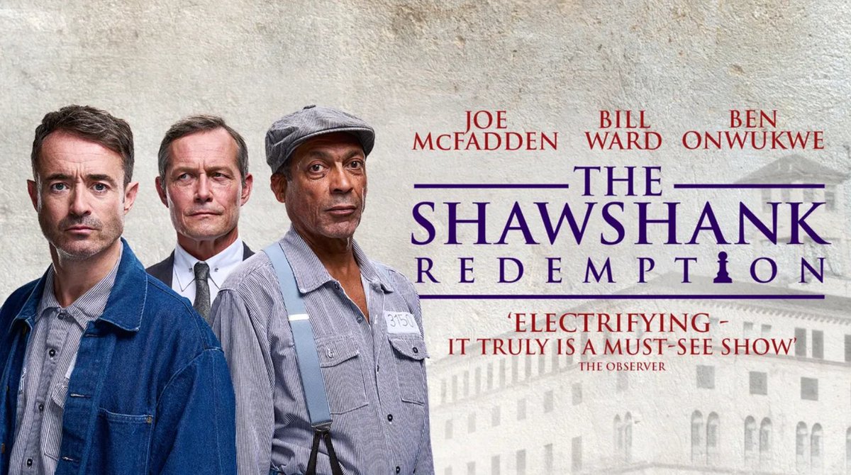 The beloved classic 'The Shawshank Redemption' comes to Hull from Tuesday! 🏢

See Stephen Kings classic brought to life on the Hull New Theatre stage next week! 👮

📍 <a href="/NewTheatreHull/">Hull New Theatre</a>
📆 21 - 25 Oct
👉 loom.ly/Jp0zaNs

#MustBeHull