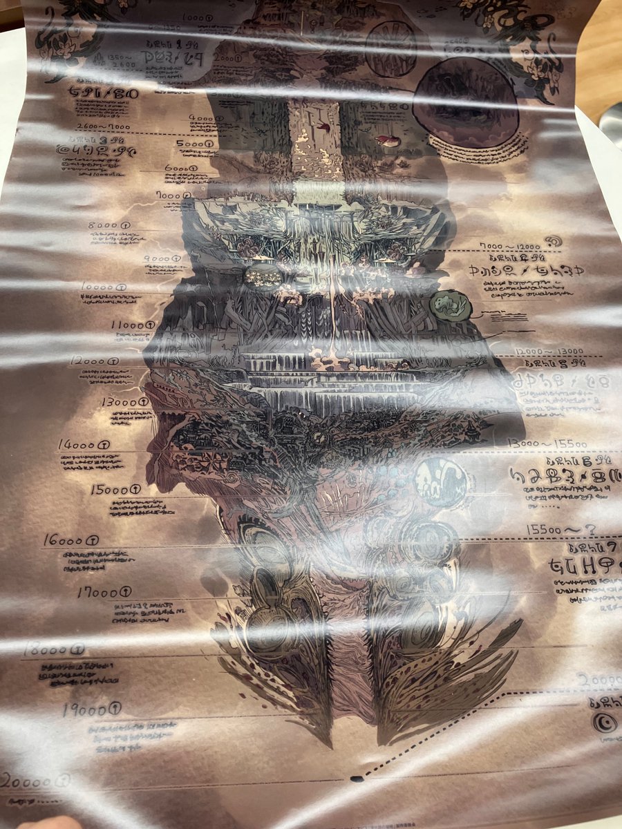 メイドインアビス 奈落ポスター&缶マグネットセットをお持ち頂きました