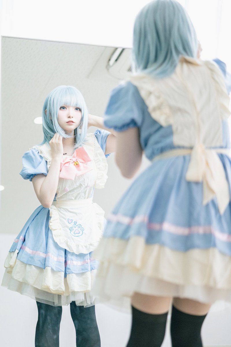 メイドさんの支度鏡