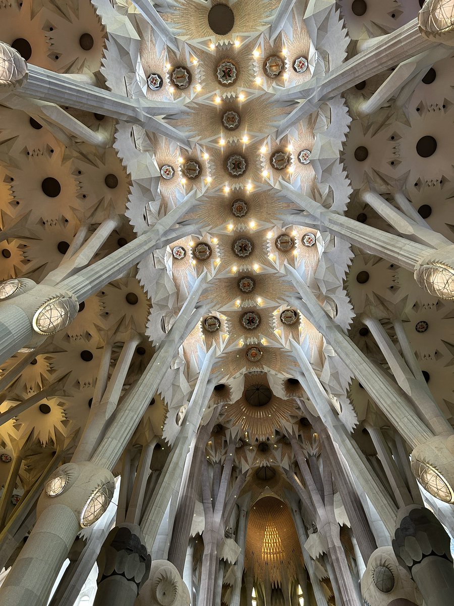 フランクフルトから帰国します。お付き合いくださったみなさまありがとうございました。ところで行きに立ち寄ったバルセロナのサグラダファミリアは本当にすごかった。合理性と信仰と美しさを形にした、人間が作り出した中でも最高峰の建築物であることは間違いない。