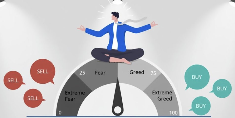Fear &amp; Greed Index, What’s this actually mean?

Fear and Greed Index itu indikator buat ngukur market sentiment, khususnya di Bitcoin.
Skalanya dari 0 sampai 100:

 ‣ 0 = Extreme Fear, market panic, heavy selling

 ‣ 100 = Extreme Greed, market lagi terlalu optimis

Nilai ini