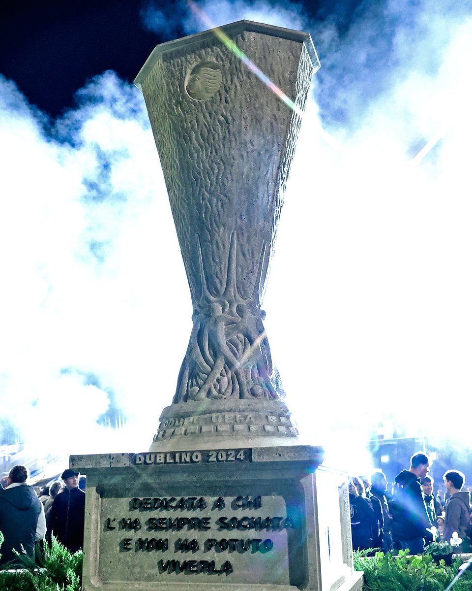 Scolpita nella storia 🏆🖤💙

Carved in history 🏆🖤💙

#UEL #GoAtalantaGo