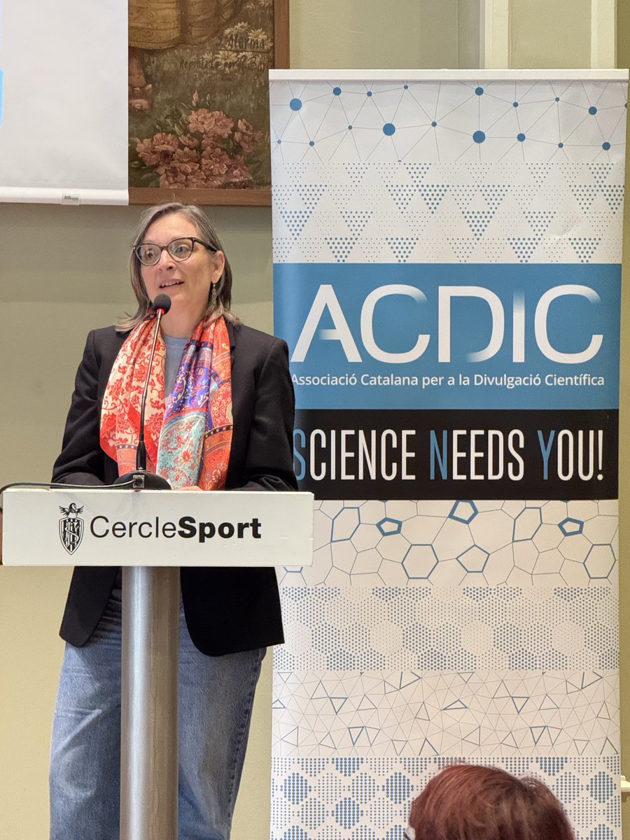 💡 Àngels Yécora posa en valor la veritable raó de ser de
#ScienceNeedsYou.