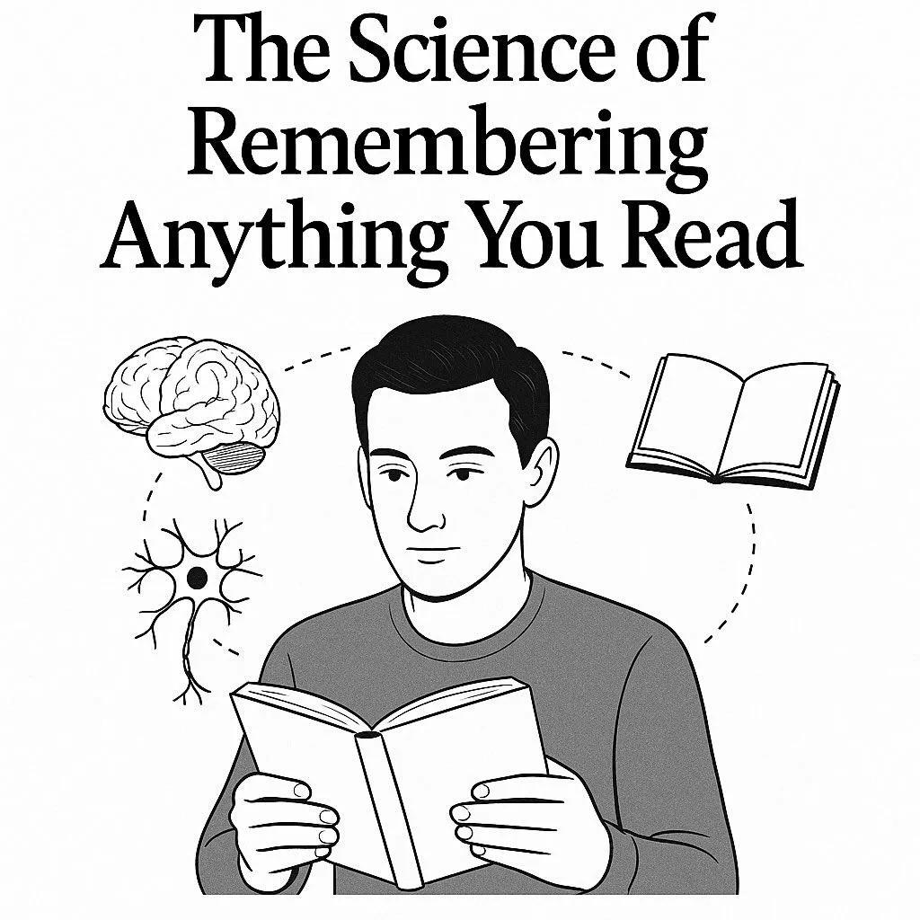 Gentle_masc's tweet image. The Science of Remembering Anything You Read: