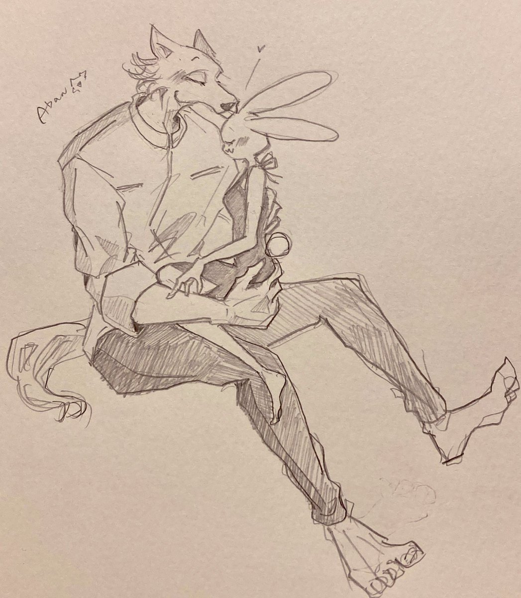 ysmican's tweet photo. #BEASTARS https://t.co/PCv4pZw8jz