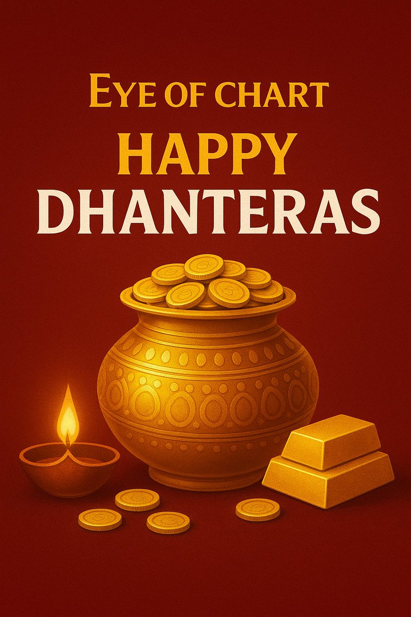 eyeofchart's tweet photo. #Dhanteras2025 #happydhanteras https://t.co/IdrdGLCycC