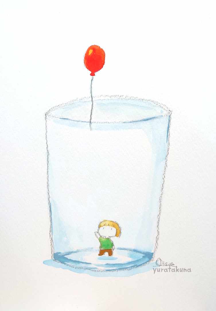 「旅立ち」
過去絵（2023）
#アナログ絵