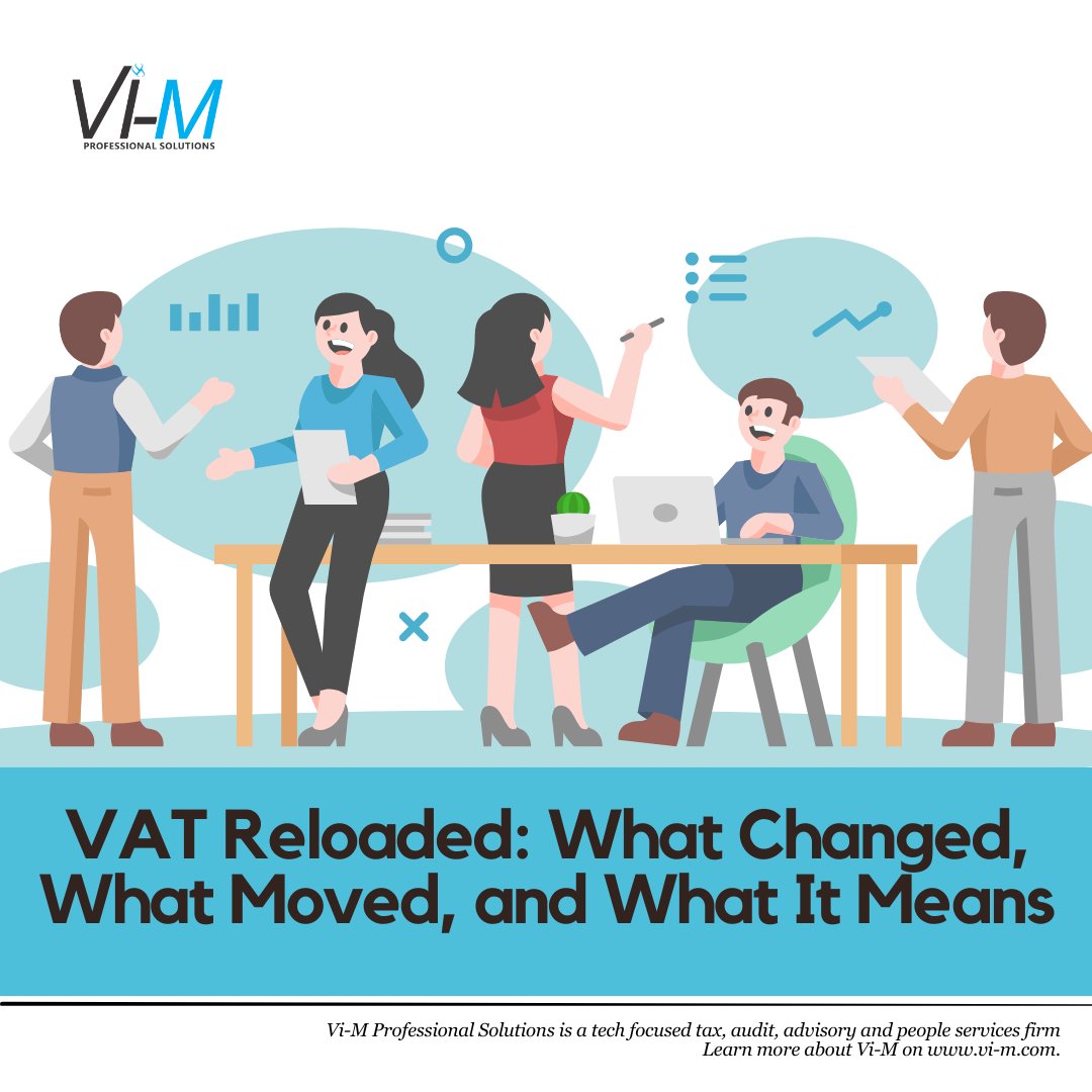 Vi_M__'s tweet photo. VAT Reloaded: What Changed, What Moved, and What It Means
==
Nigeria has given Value Added Tax (VAT) a full makeover. Let us break it down.

Read more: https://t.co/1YlSuFUE85

#taxadvice #taxassist #consultant #nigeria https://t.co/Ij7valkCGy